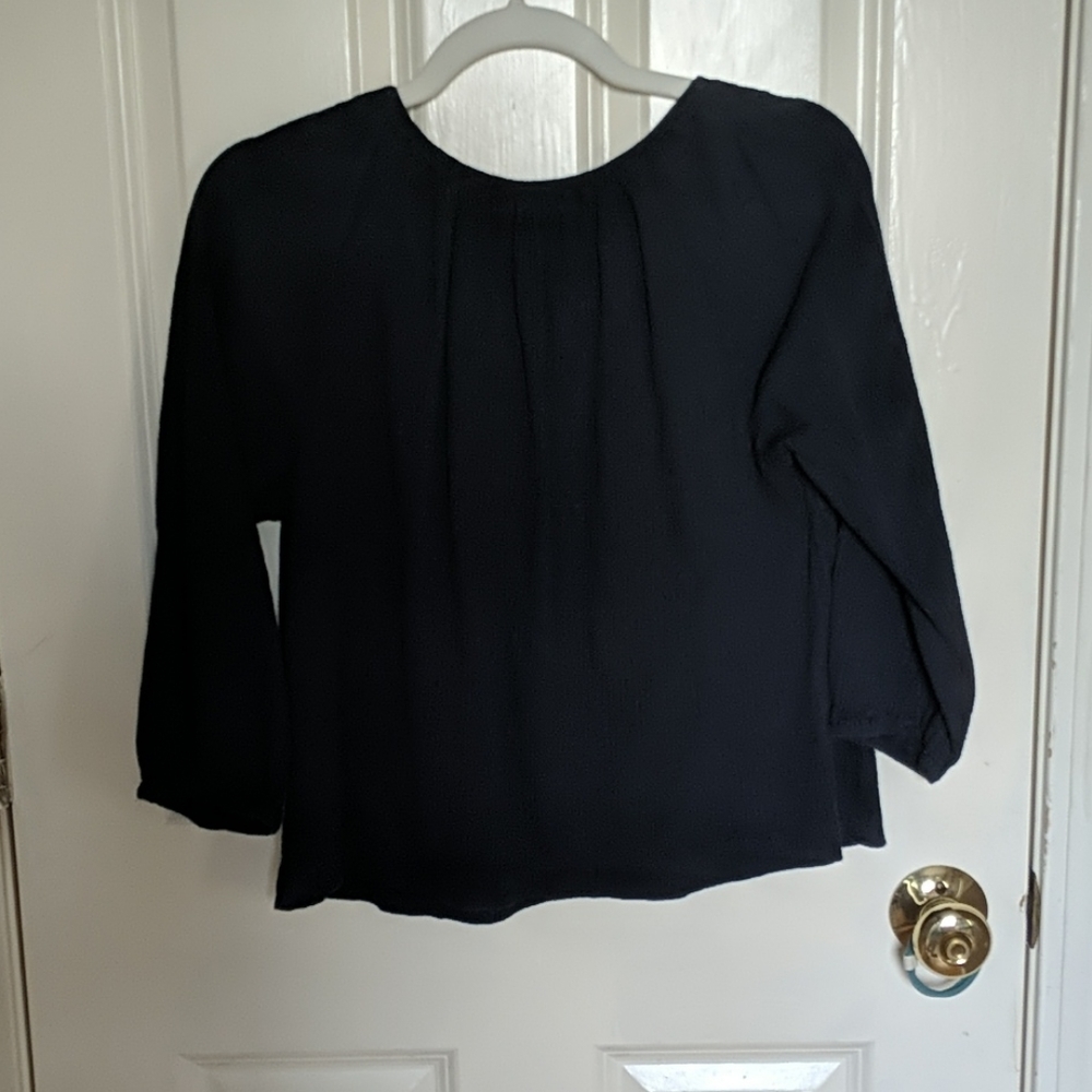 J. Crew Scoopneck Beach Top in Crinkle Cotton - Picture 6 of 10